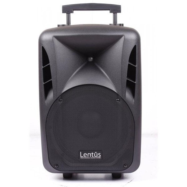 Lentus LNT-P-120 EL Mikrofonlu 12 inç 300 Watt Şarjlı Taşınabilir Hoparlör