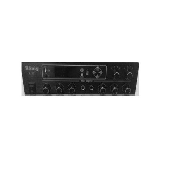König K-80 2 Girişli 2 Zonlu Usb Girişli 100V/80W Amplikatör