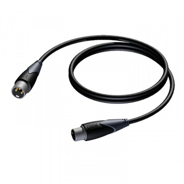 Procab CLA901/1 Dişi XLR’dan erkek XLR’a 1 Metre Mikrofon Kablosu