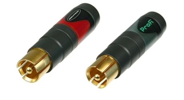 Neutrik NF2C-B/2 RCA Konnektör