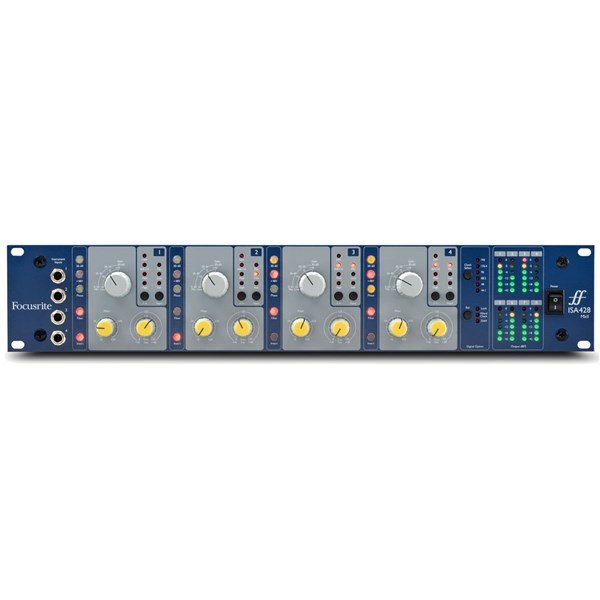 Focusrite ISA 428 MkII 4 Kanal Analog Mikrofon Preamplifikatörü