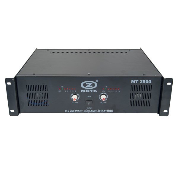 West Sound MT 2500 2 x 250W 100 V Stereo Güç Amplifikatörü
