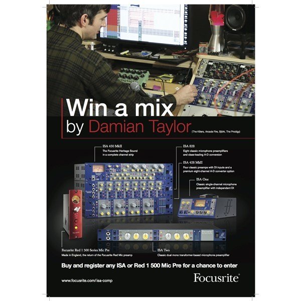 Focusrite ISA 428 MkII 4 Kanal Analog Mikrofon Preamplifikatörü