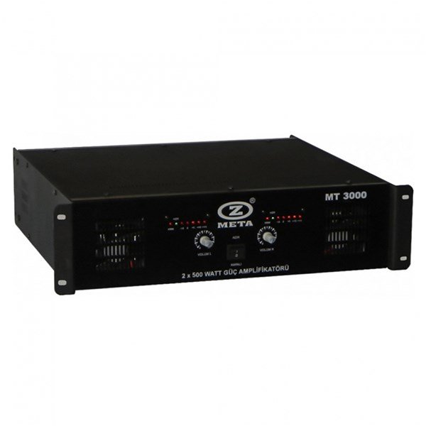 West Sound MT 3000 2x500 W 100V Güç Amplifikatörü