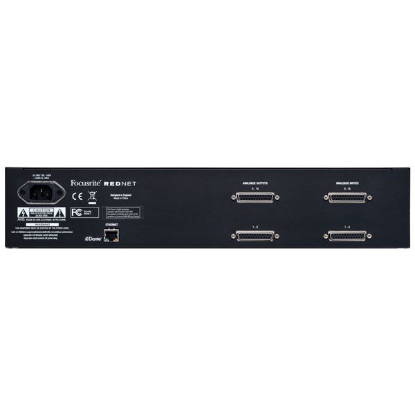Focusrite RedNet 2 16 Kanal A-D/D-A Dönüştürücü + Ses Arabirimi