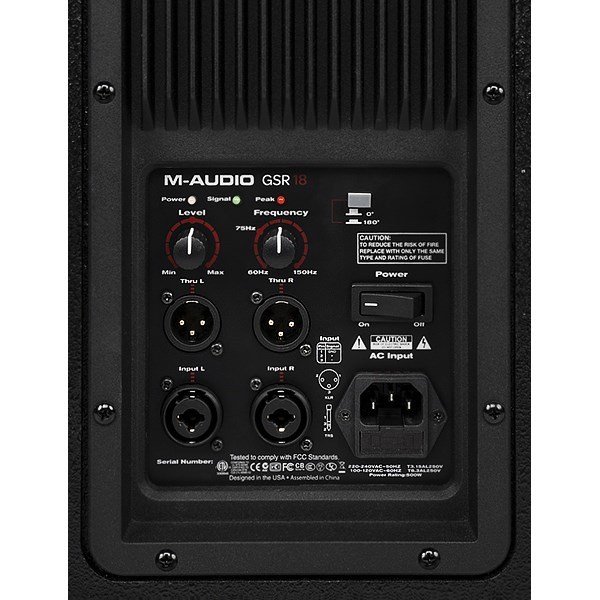 M-AUDIO GSR18 Aktif Subwoofer