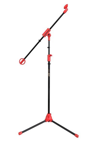 Provoice MK-7 Kırmızı Profesyonel Akrobat Mikrofon Sehpası