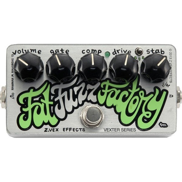 ZVex Vexter Fat Fuzz Factory Fuzz Pedalı