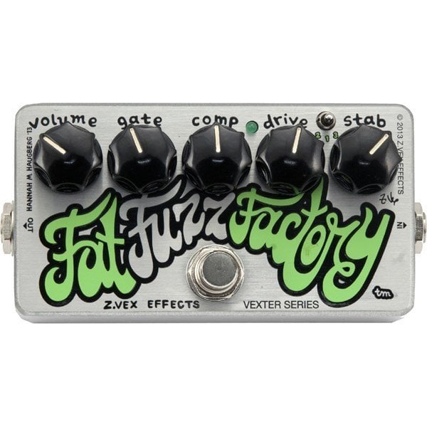 ZVex Vexter Fat Fuzz Factory Fuzz Pedalı