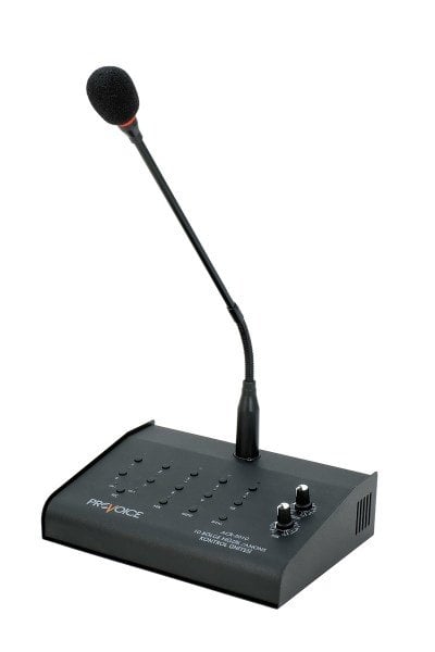 Provoice ACR-2010 Müzik Konsolu ve 10 Bölgeli Mikrofon