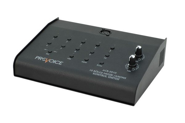 Provoice ACR-2010 Müzik Konsolu ve 10 Bölgeli Mikrofon
