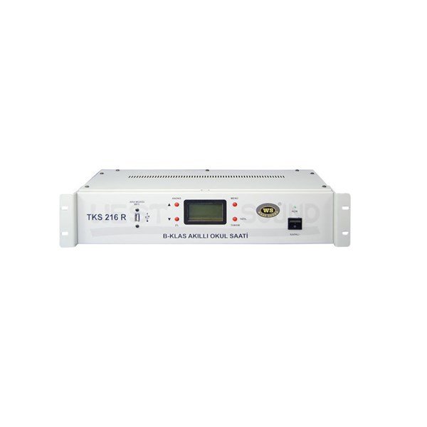 West Sound TKS 216 R B Klas Rack Tipi Akıllı Okul Saati