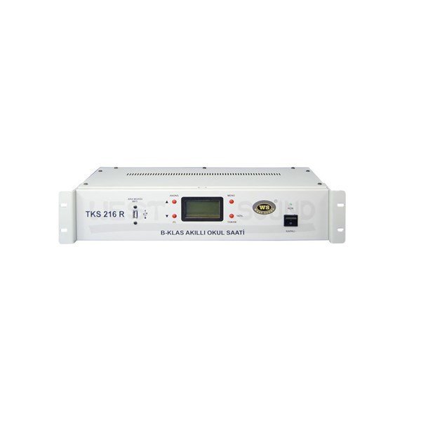 West Sound TKS 216 R B Klas Rack Tipi Akıllı Okul Saati