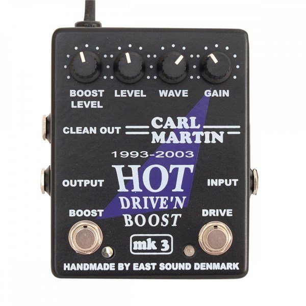 Carl Martin Hot Drive N Boost mk3 - Overdrive ve Boost Pedalı