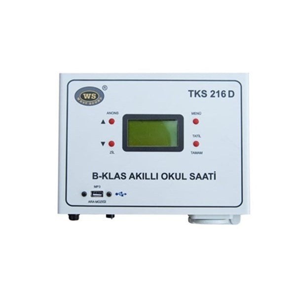West Sound TKS 216D - B Klas Duvar Tipi Akıllı Okul Saati