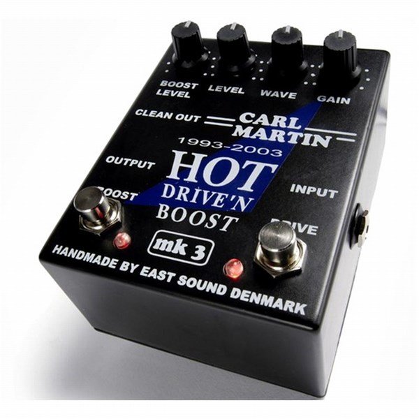 Carl Martin Hot Drive N Boost mk3 - Overdrive ve Boost Pedalı