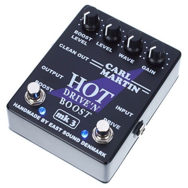 Carl Martin Hot Drive N Boost mk3 - Overdrive ve Boost Pedalı