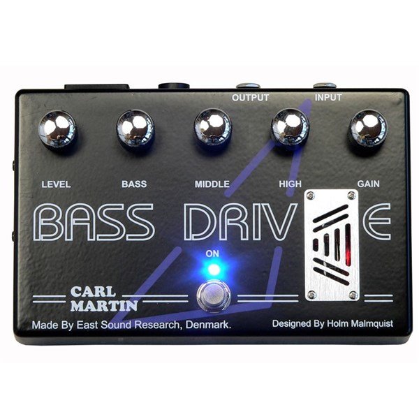 Carl Martin Bass Drive Tube Pream Bass Efeckt Pedal