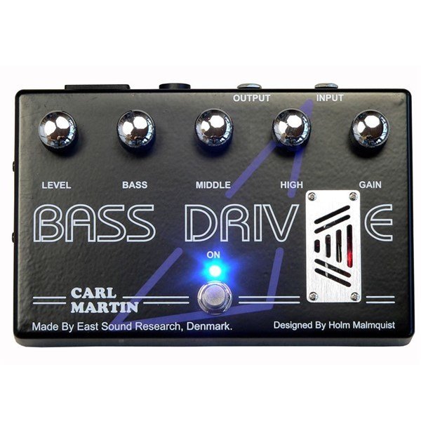Carl Martin Bass Drive Tube Pream Bass Efeckt Pedal