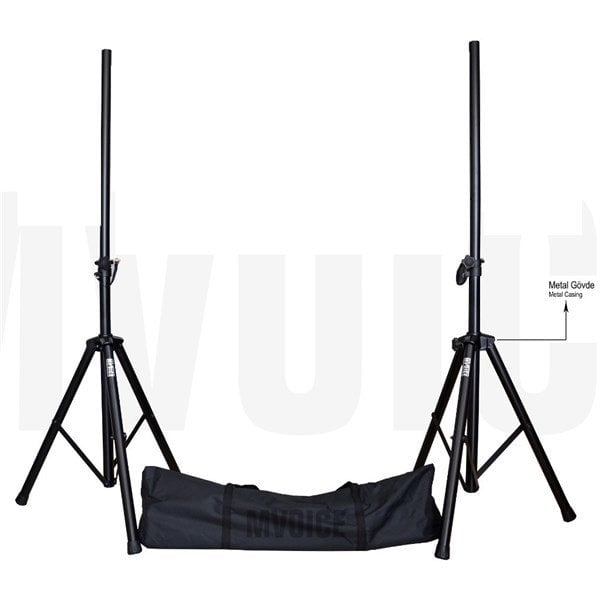 MVOİCE SS-210 Çiftli Hoparlör Sehpası
