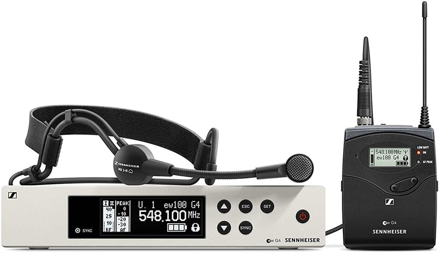 Sennheiser EW 100 G4-ME3 Kablosuz Headset Mikrofon