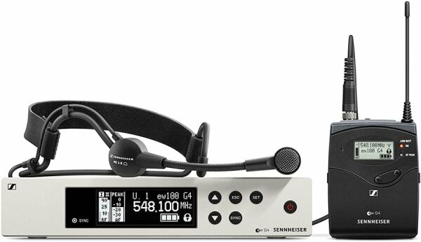 Sennheiser EW 100 G4-ME3 Kablosuz Headset Mikrofon