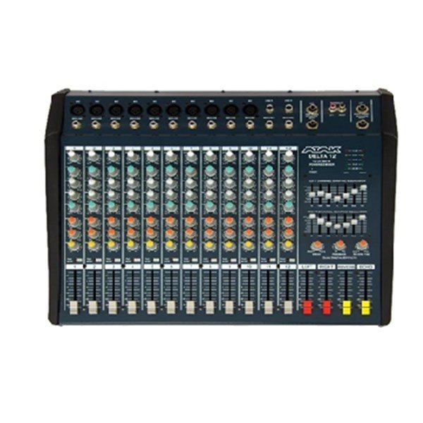 Atak Delta 12 - 12 Kanal 2 x 400 Watt Eko Reverb Power Mikser