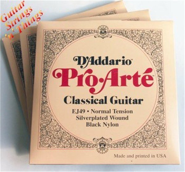 DAddario EJ49 Normal Tension Klasik Gitar Teli ( Nylon Core )