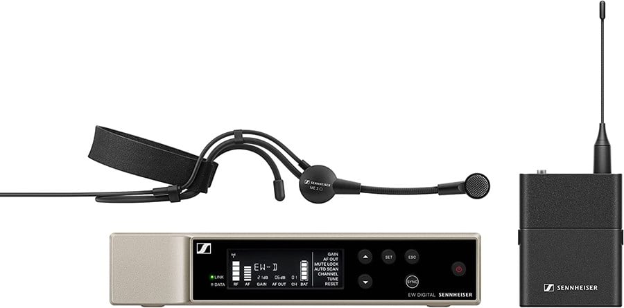 Sennheiser EW-D ME3 Kablosuz Headset Mikrofon Seti