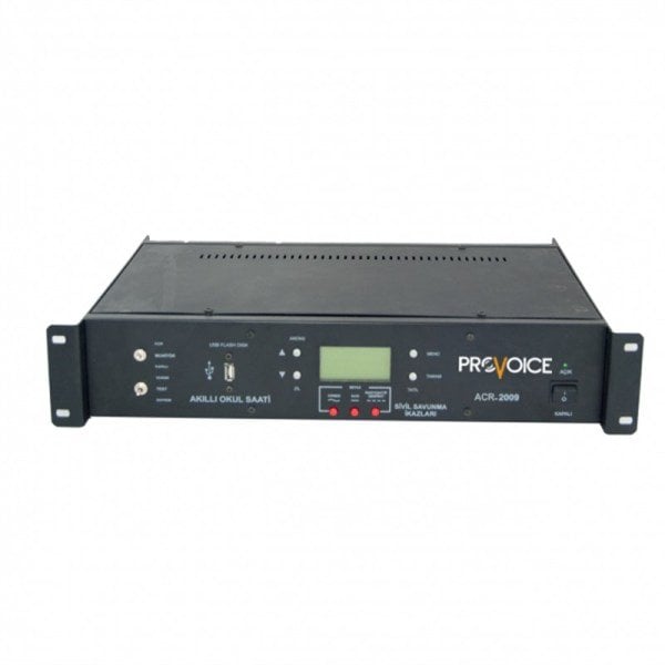 Provoice ACR-2009 Usb Giriş Özellikli Akıllı Okul Saati