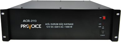 Provoice ACR-2113 Acil Durum Güç Kaynağı