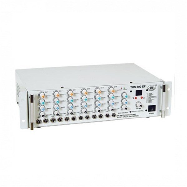West Sound TKS 300 EF TR 6 Kanal 300 Watt 100V Efektli Mikser Anfi