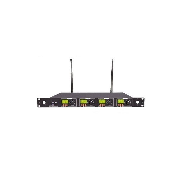 Roof R 4004 4-Kanal Çift Anten UHF Kablosuz Receiver
