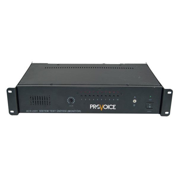 Provoice ACR-2201 Anons Test Sistem Ünitesi