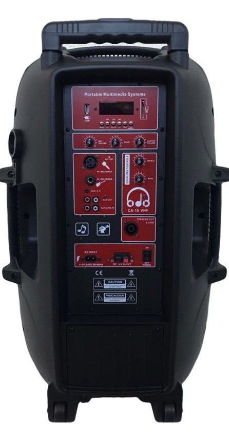 ODO CA-15 VHF 2 Yollu El Yaka 1500 Watt Taşınabilir Hoparlör Sistemi