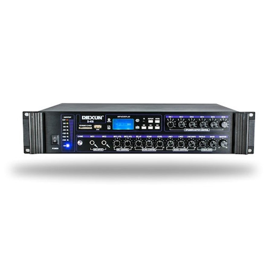 Dexun D-400 6 Bölgeli 4-16 Ohm Hat Trafolu Amfi