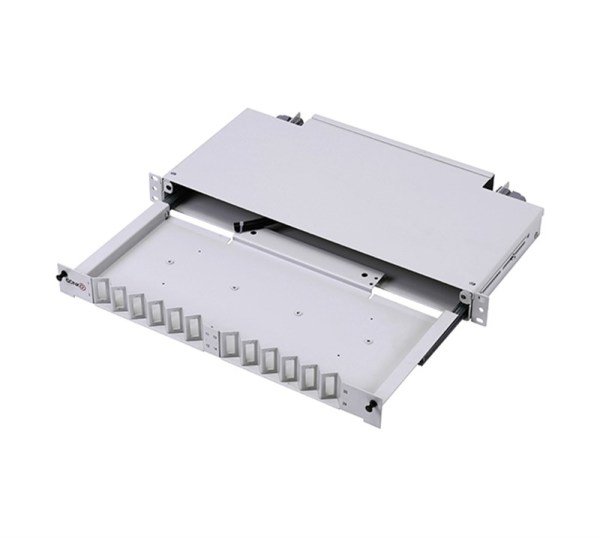 Provoice 19” 12 Port SC Duplex Açılı Rack Mount 1U
