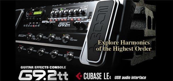 ZOOM - G9.2tt ELEKTRO GİTAR PROSESÖRÜ