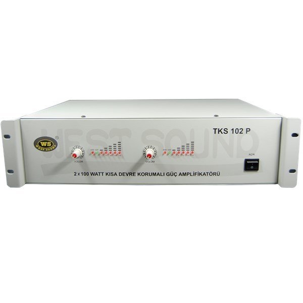 West Sound TKS 102 P 2x100W Güç Amplifikatörü