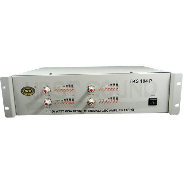 West Sound TKS 104 P - 4x100W Güç Amplifikatörü