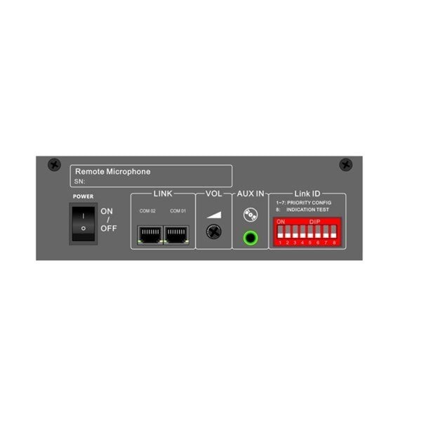 CMX DA-500RM 6 Bölge Anons Mikrofonu
