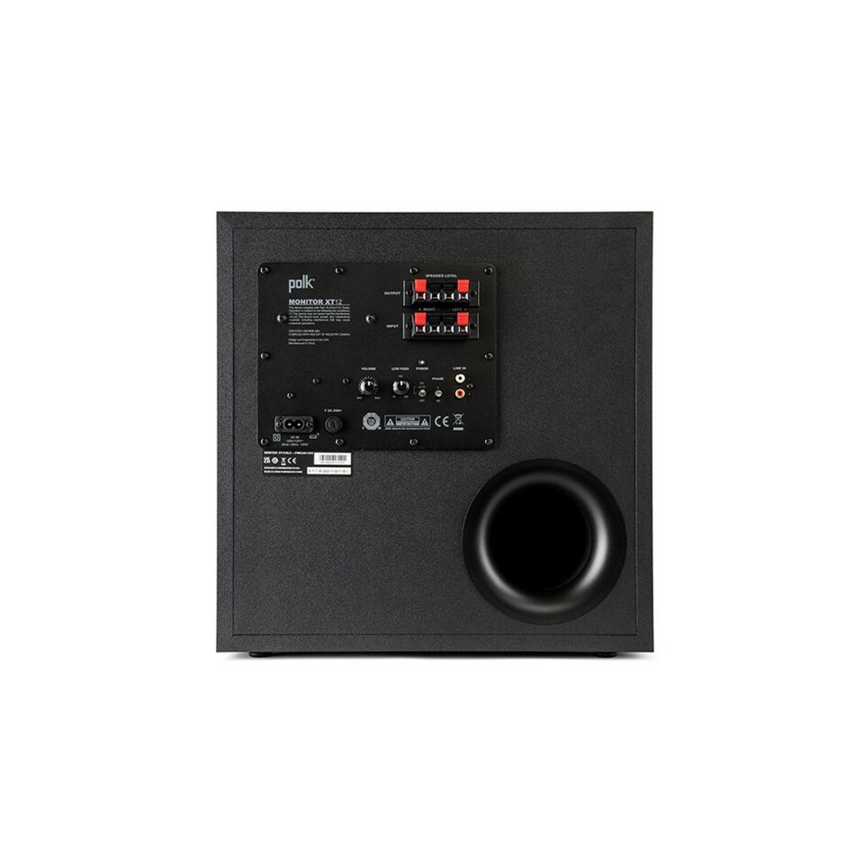 Polk Audio XT12 Monitor 100 Watt 12 İnç Sub Black