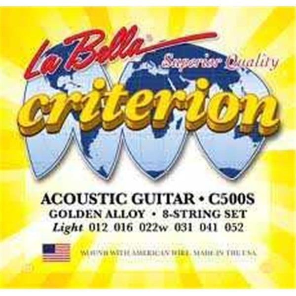La Bella C500S Akustik Gitar Teli 0.12