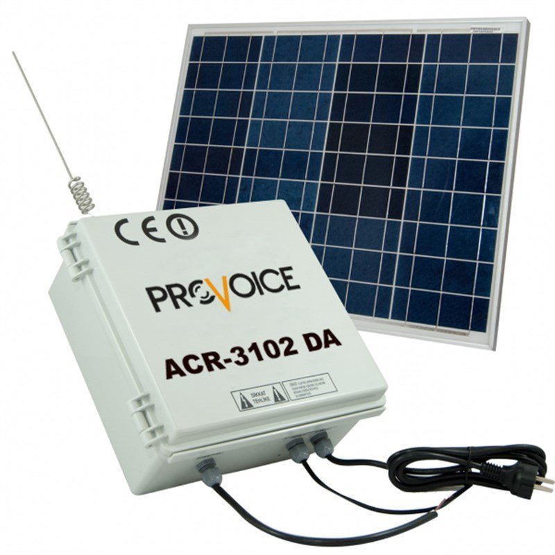 Provoice ACR-3102 DA Şarjlı Dış Ortam Alıcı Yayın Ünitesi