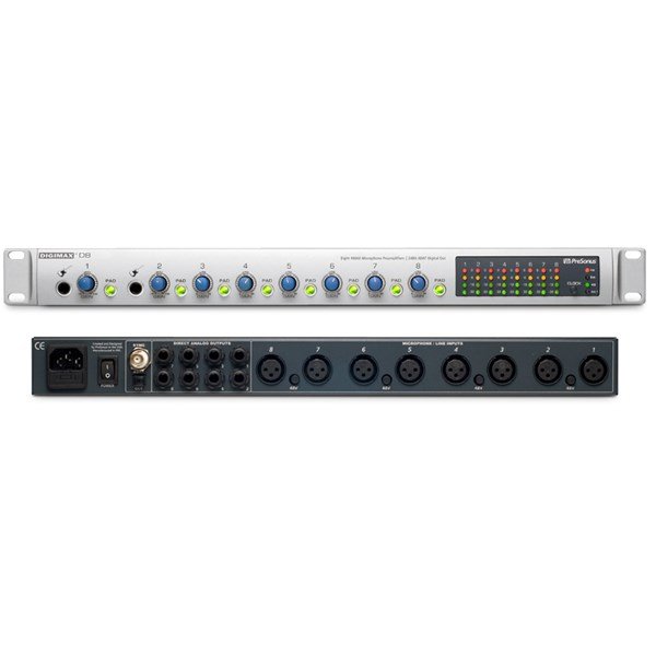 Presonus DigiMax D8 Mikrofon Preamplifikatörü