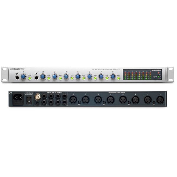 Presonus DigiMax D8 Mikrofon Preamplifikatörü