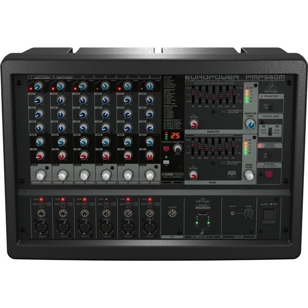 Behringer Europower PMP560M 6 Kanal 500Watt Amfili Küp Mikser