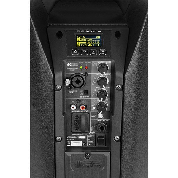 dB Technologies READY 4 10 inç Taşınabilir Şarjlı Aktif Hoparlör 200W