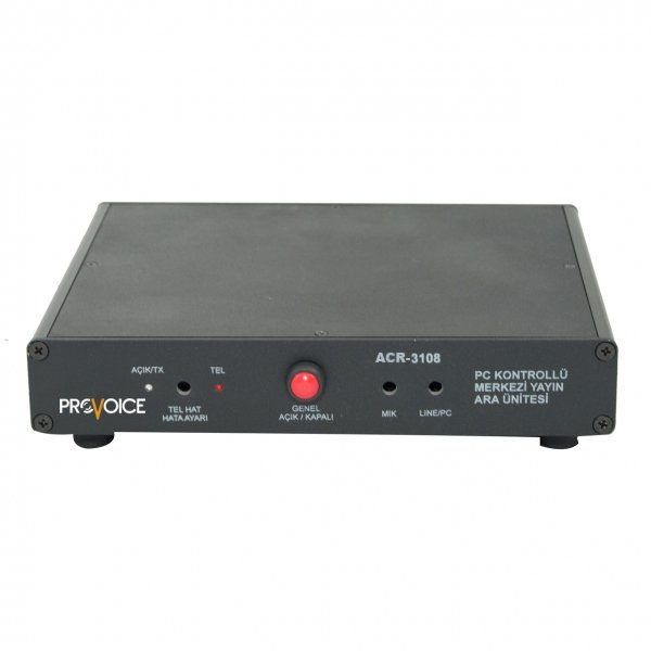 Provoice ACR-3108 Merkezi Yayın Ara Ünitesi (PC Kontrollü)