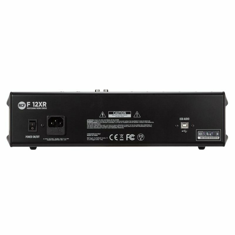 RCF F 12XR 12 Kanal Efektli Analog Mikser